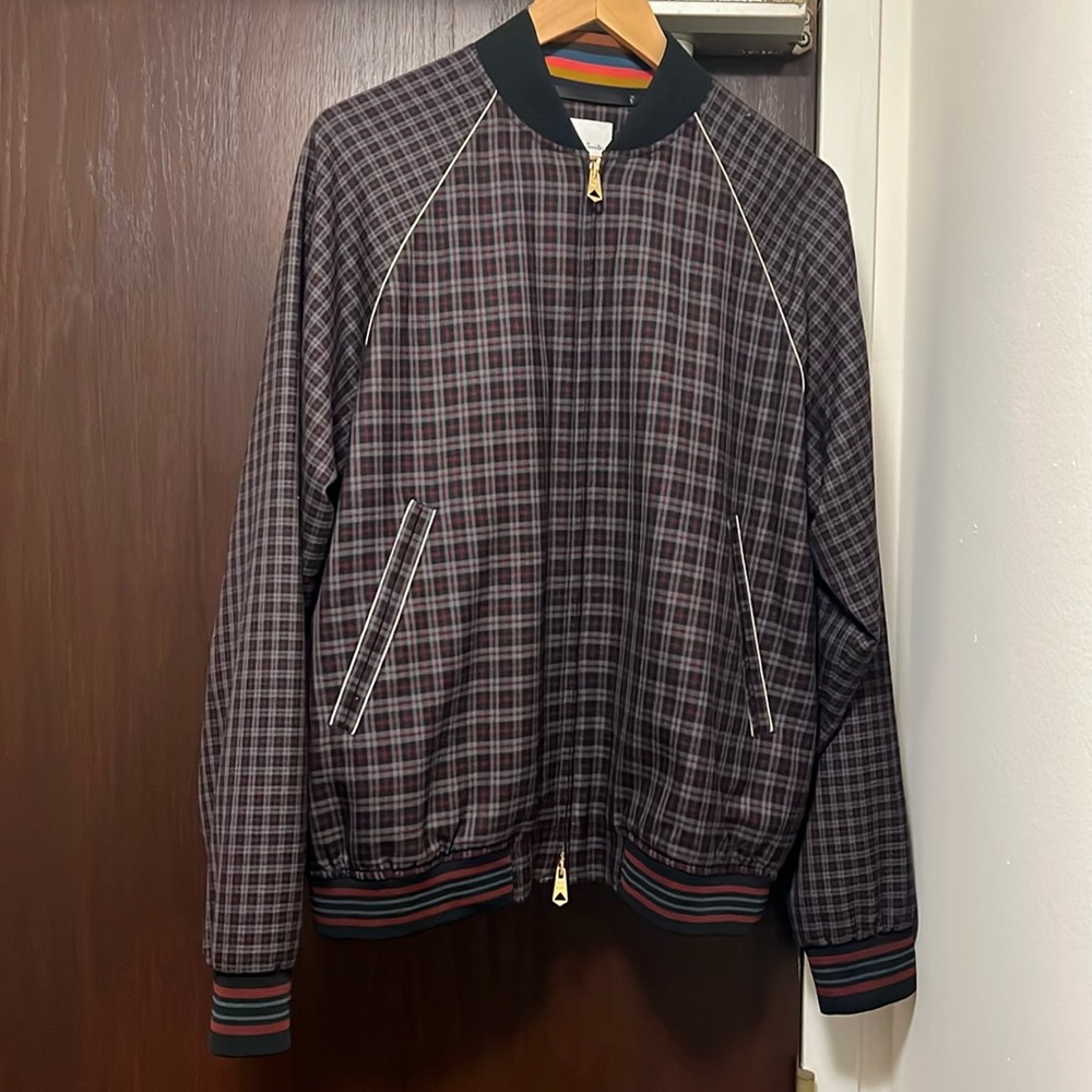 Paul Smith Bomber. Made in Italy. 100% Wool